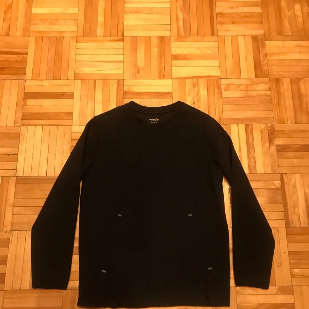 Old Navy Kids Black Crewneck Shirt